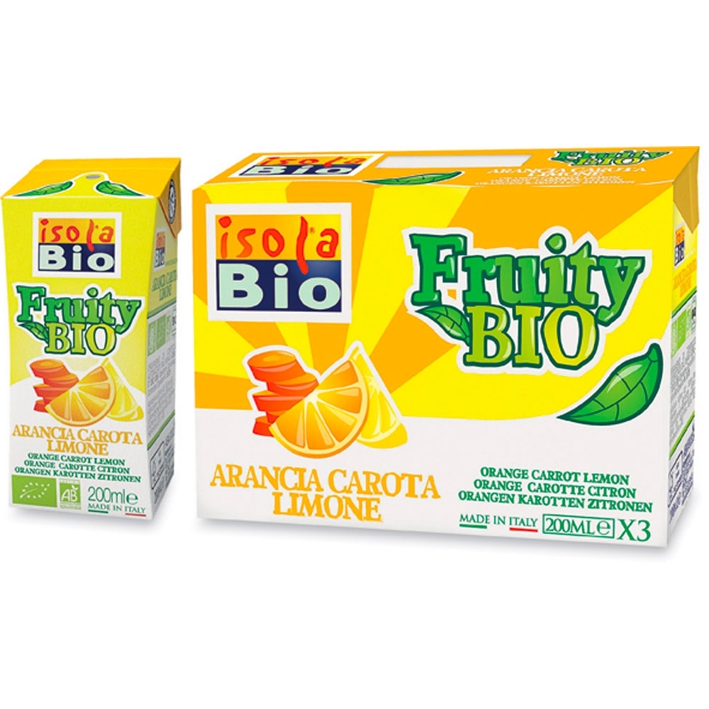 Fruity – bevanda di arancia carota limone